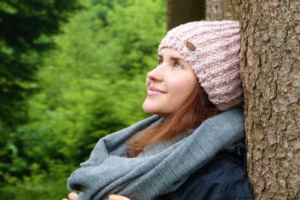 reposer dans la forêt