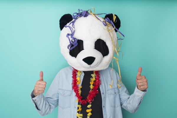 tête de panda