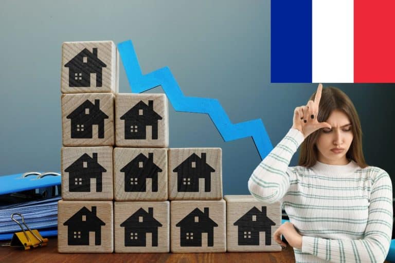 Prix de l'immobilier : Continuité de la baisse en France