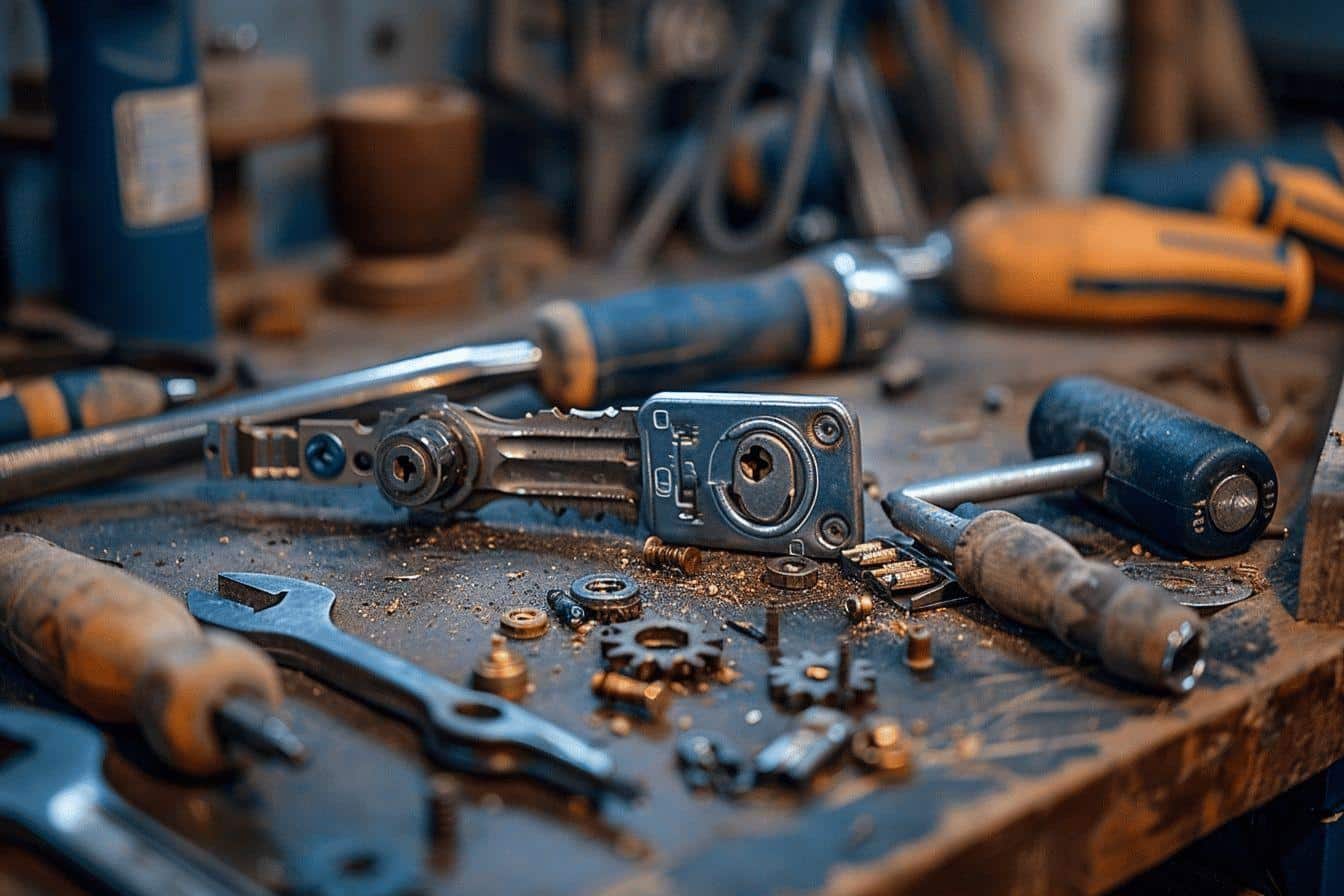 Comment débloquer un pêne dormant coincé et fermer votre porte : guide pratique