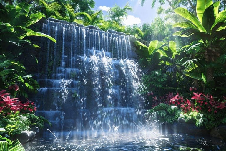 Pourquoi construire une cascade pour bassin ? Avantages et conseils pour embellir votre jardin aquatique