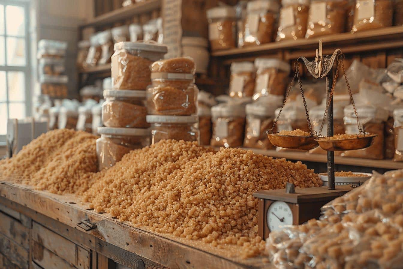 L'histoire de la vergeoise : du sucre candi aux desserts modernes, un voyage sucré à travers le temps