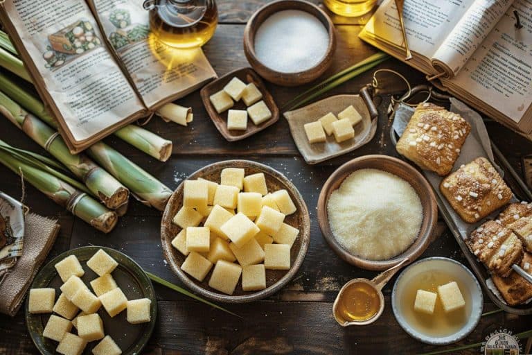 L'histoire de la vergeoise : du sucre candi aux desserts modernes, un voyage sucré à travers le temps