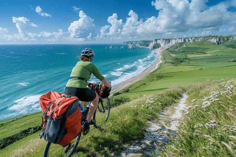 Découvrez la Normandie à vélo : entre plages pittoresques et bocages verdoyants