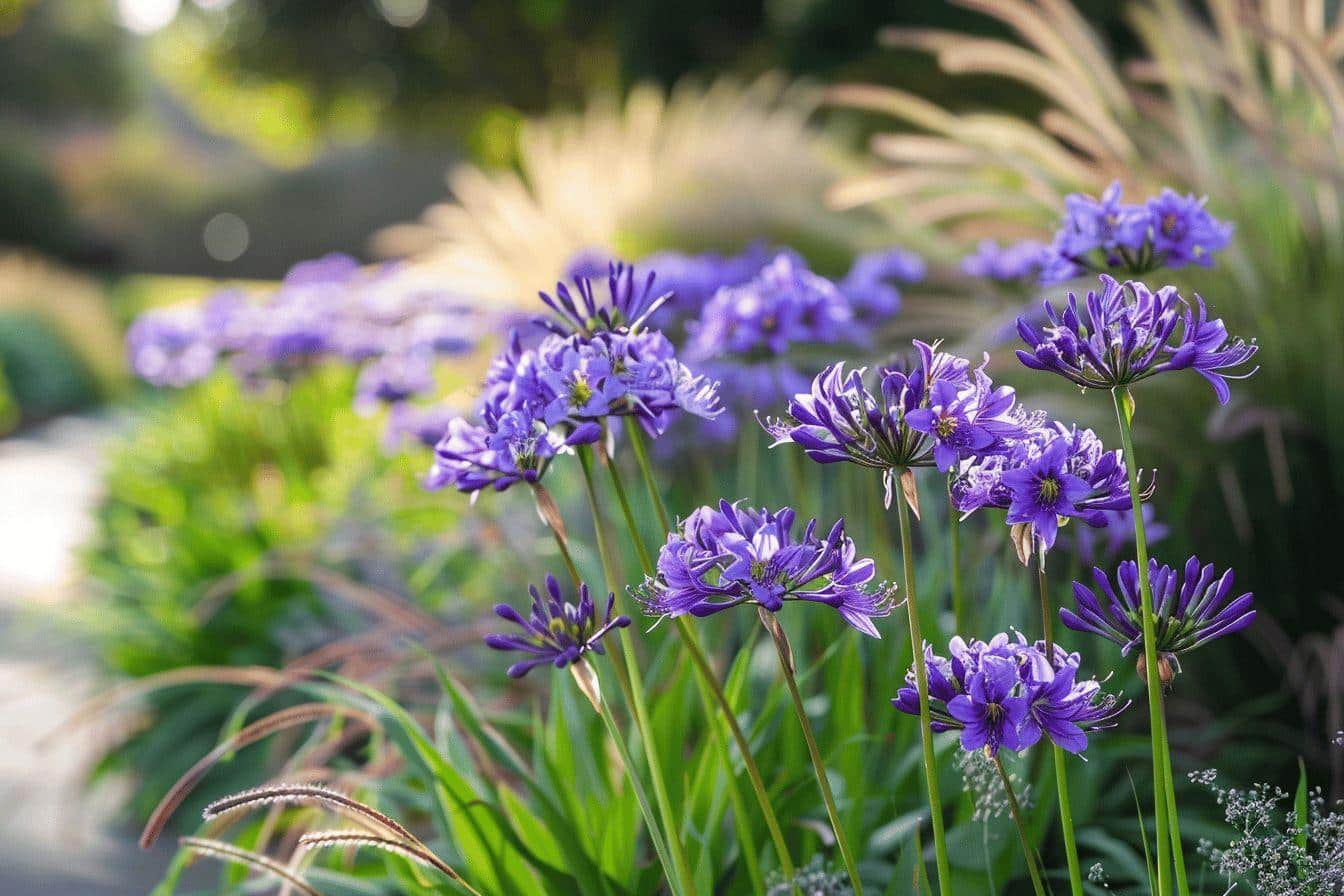 Comment planter des agapanthes dans son jardin : guide complet pour une floraison réussie