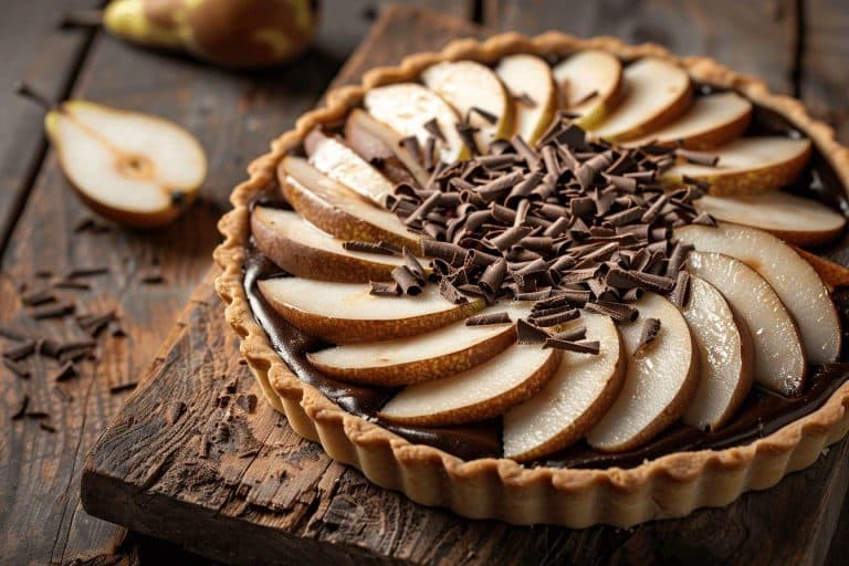 Comment réaliser la tarte poire chocolat de Cyril Lignac : recette facile et délicieuse