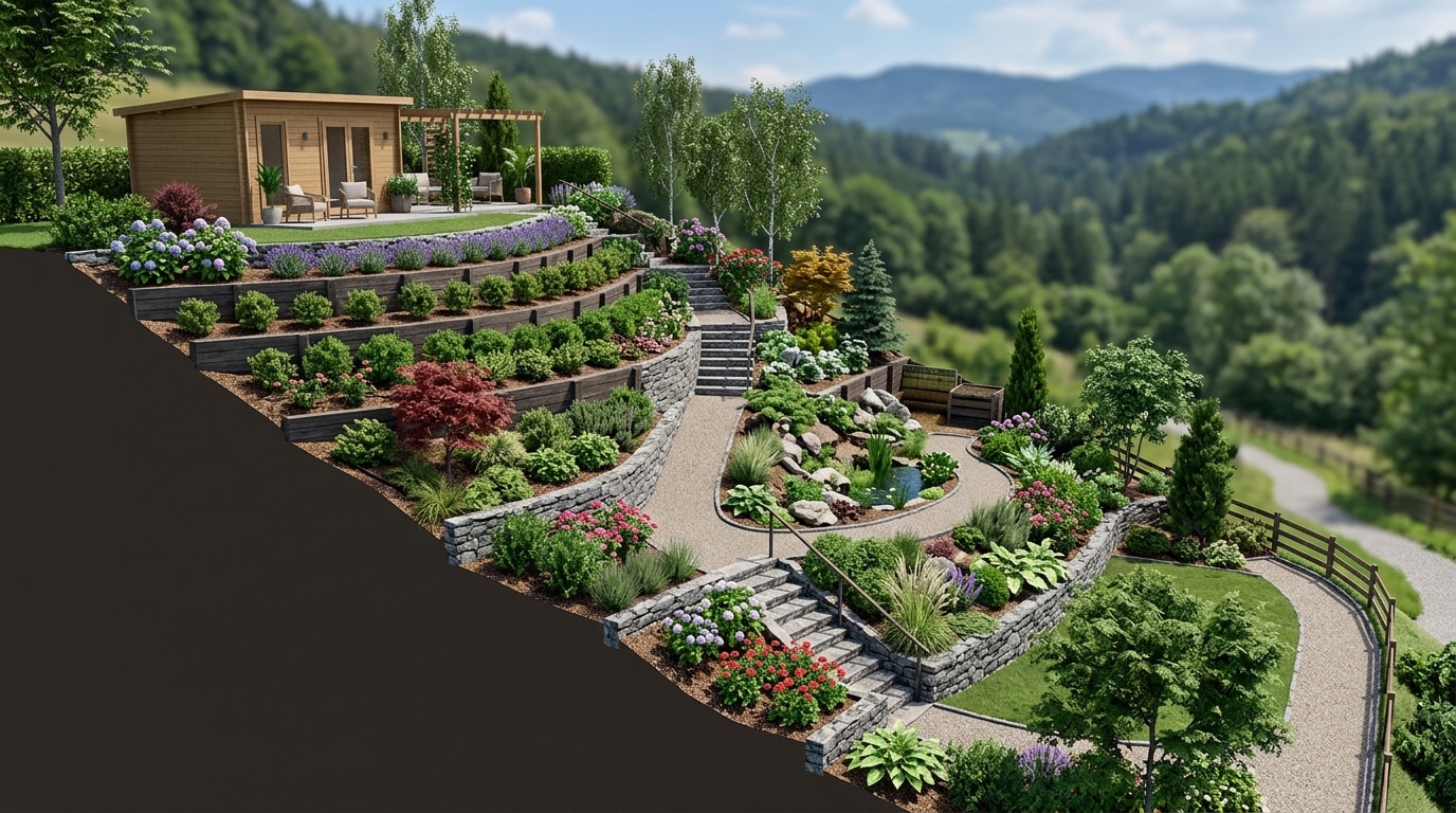 découvrez des conseils pratiques et astuces pour aménager efficacement un terrain en pente, optimiser l'espace et prévenir l'érosion tout en valorisant votre jardin.