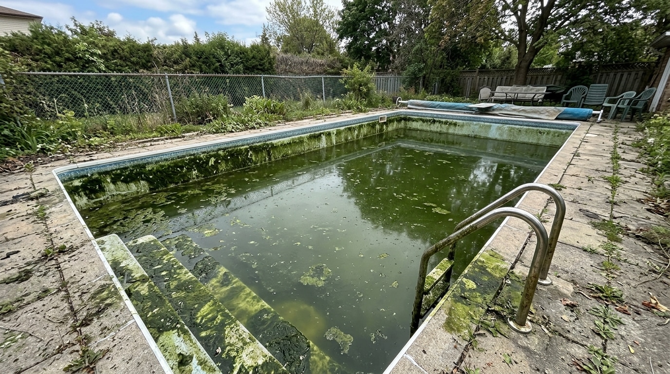 découvrez nos méthodes efficaces pour éliminer l'eau verte de votre piscine et retrouver une eau claire et saine rapidement.