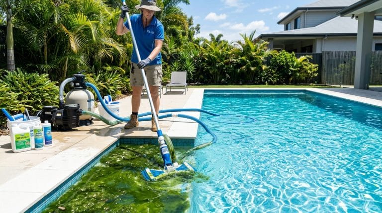découvrez des méthodes efficaces pour éliminer l'eau verte de votre piscine et retrouver une eau claire et propre rapidement.