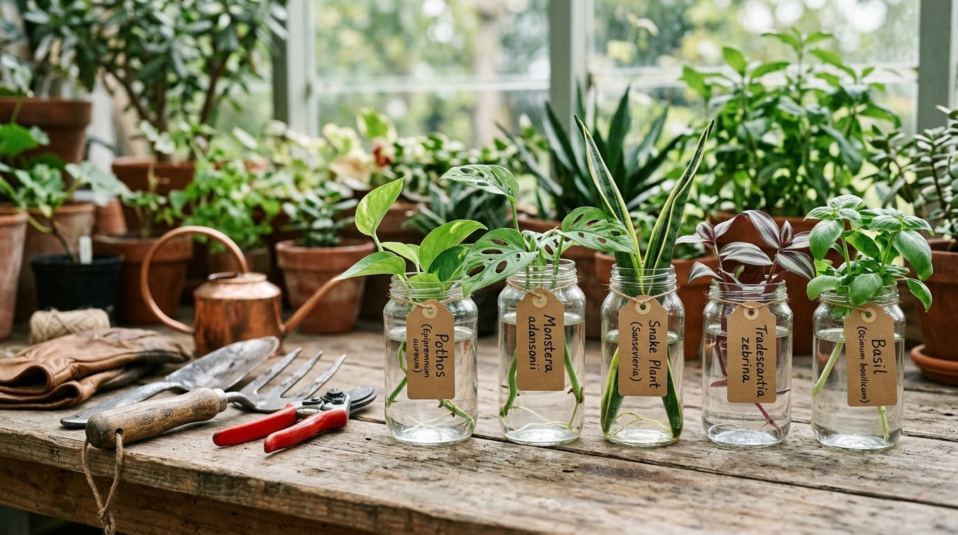 découvrez nos astuces simples et efficaces pour réussir une bouture dans l'eau facilement et faire pousser vos plantes avec succès.