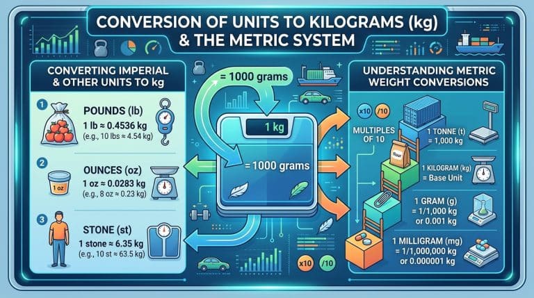 découvrez notre guide complet pour convertir facilement toutes vos unités en kilogrammes. astuces simples et méthodes rapides pour maîtriser les conversions de poids.