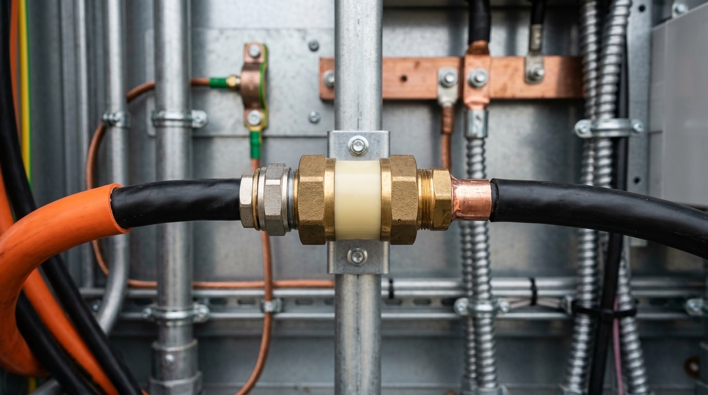 découvrez les avantages clés des raccords diélectriques dans les installations électriques, assurant sécurité, durabilité et protection contre la corrosion.