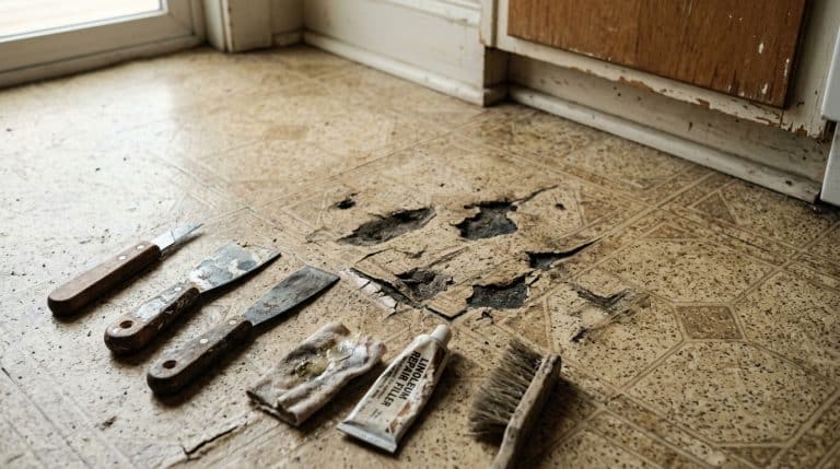 découvrez des méthodes efficaces pour réparer un lino enfoncé et redonner vie à votre sol facilement et rapidement.