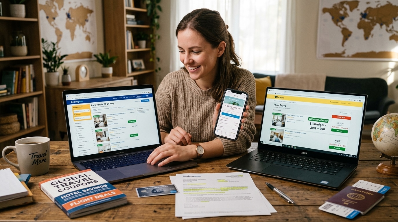découvrez comment utiliser les codes promo booking et profiter des meilleures offres de réservation en 2026 pour économiser sur vos voyages.