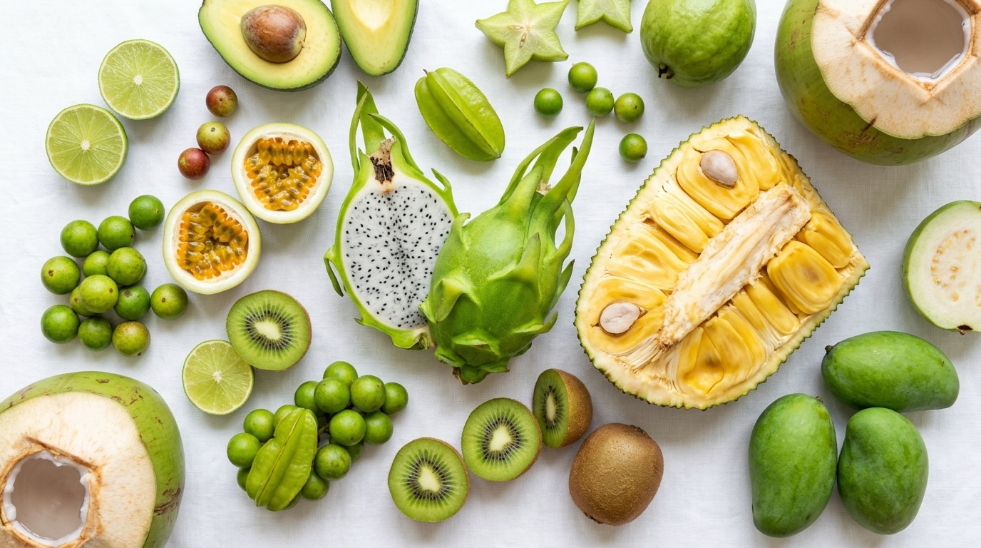 explorez les bienfaits des fruits exotiques verts pour améliorer votre santé naturellement grâce à leurs vitamines, antioxydants et fibres essentielles.