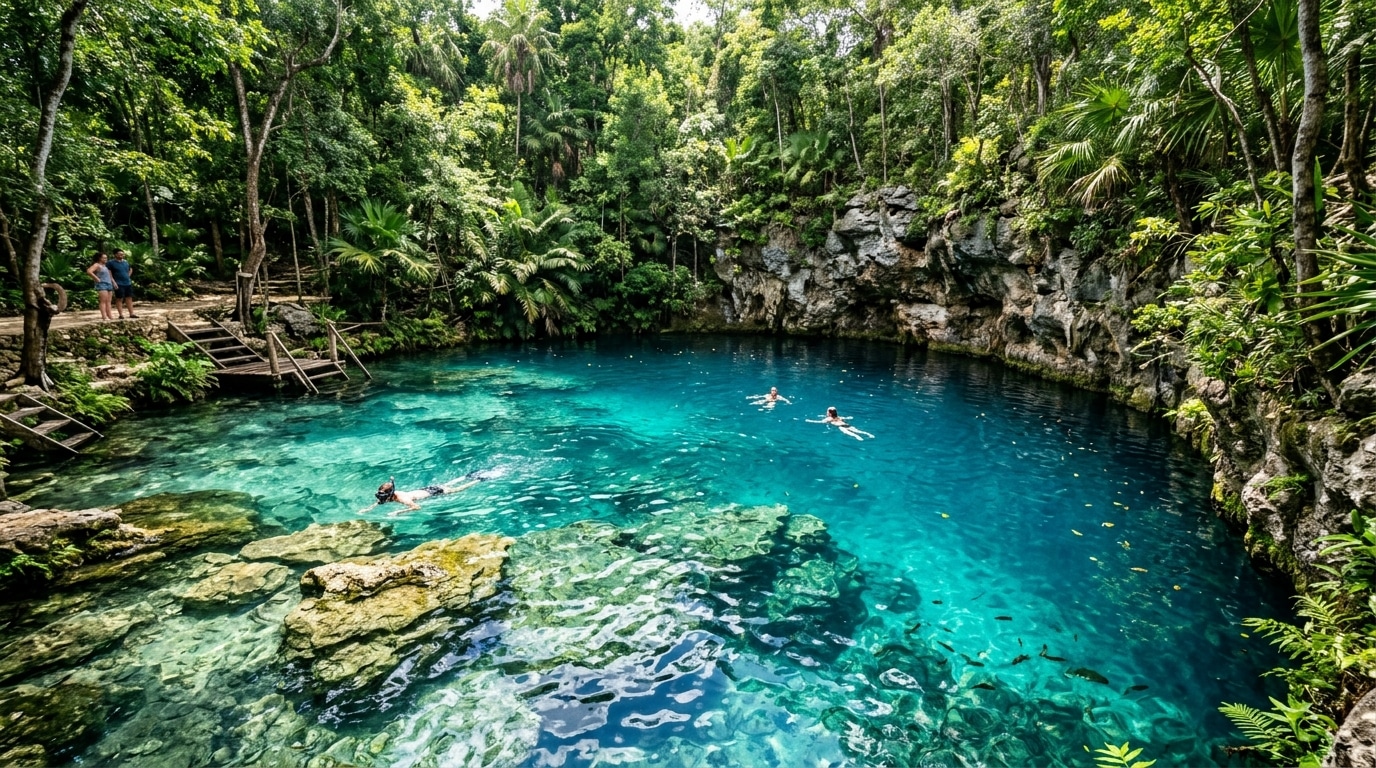 explorez les caractéristiques uniques du cenote azul, un joyau naturel aux eaux cristallines et à la biodiversité exceptionnelle, idéal pour les amateurs d'aventure et de nature.