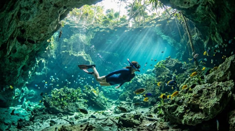 explorez les caractéristiques uniques du cénote azul, un site naturel exceptionnel offrant des eaux cristallines, une biodiversité riche et une expérience inoubliable pour les amateurs de nature et d'aventure.