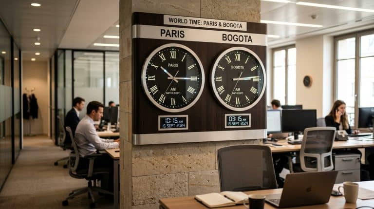 découvrez l'heure en colombie, comprenez le décalage horaire et les fuseaux horaires pour mieux planifier vos communications et voyages.