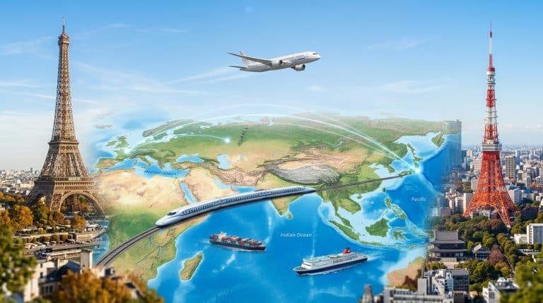 découvrez les différentes options de trajet entre paris et tokyo, comparez les distances, les durées et choisissez le meilleur itinéraire pour votre voyage.