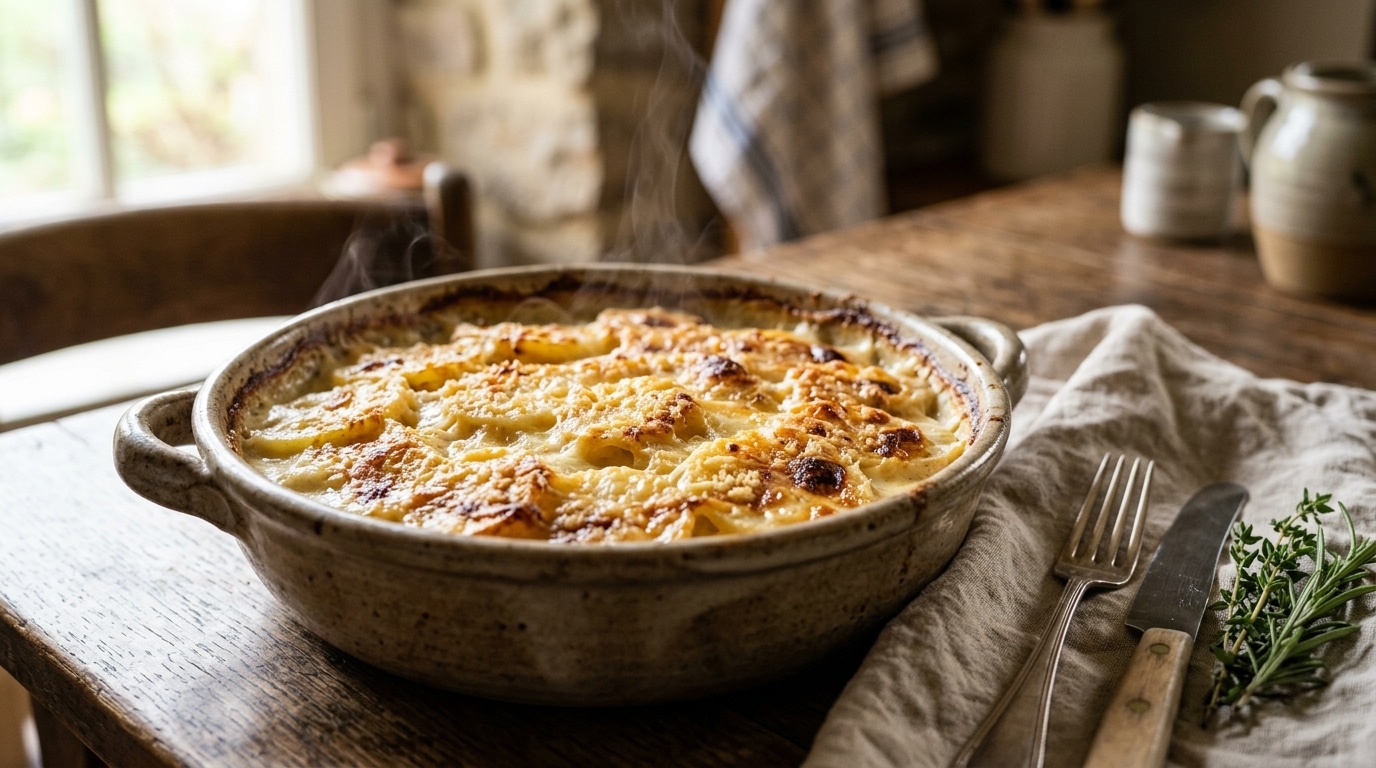 découvrez notre recette facile pour préparer un gratin dauphinois crémeux et savoureux, parfait pour un plat réconfortant en toute simplicité.
